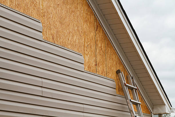 Professional Fiber Cement Siding technician working in The Plains, OH